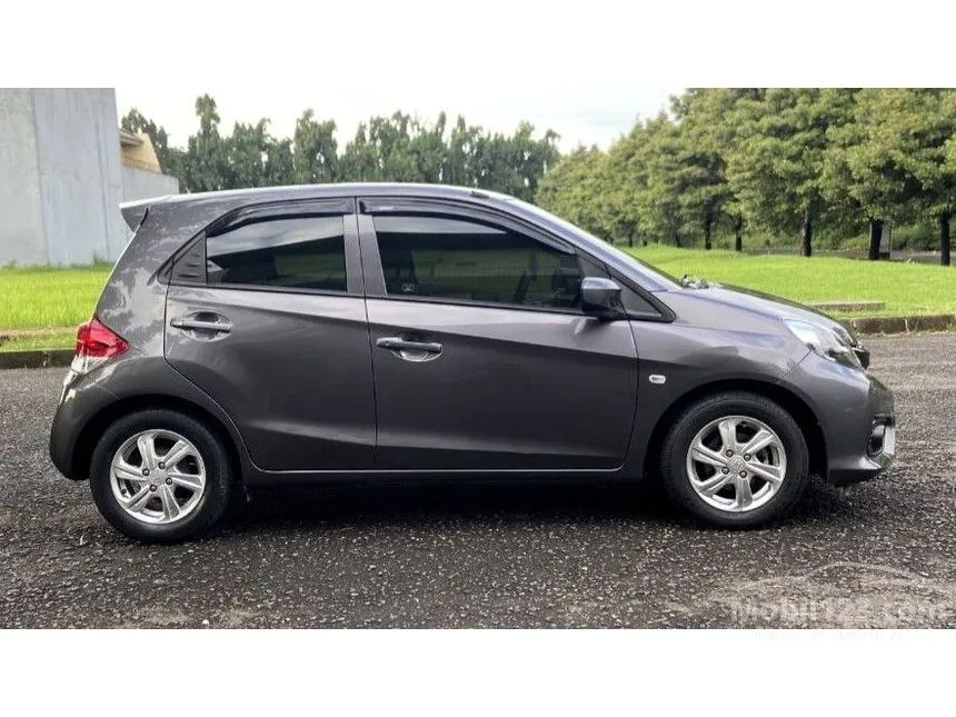 Jual Mobil Honda Brio 2017 Satya E 1.2 di Banten Automatic Hatchback Abu