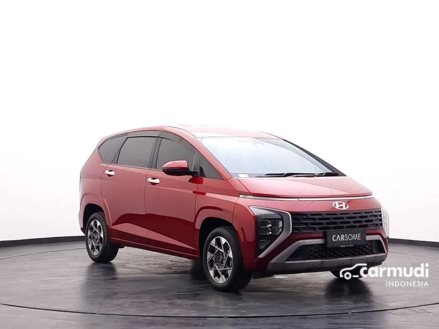 Jual Mobil Hyundai Stargazer 2023 Prime 1.5 di DKI Jakarta Automatic MPV Marun Rp 229.000.000