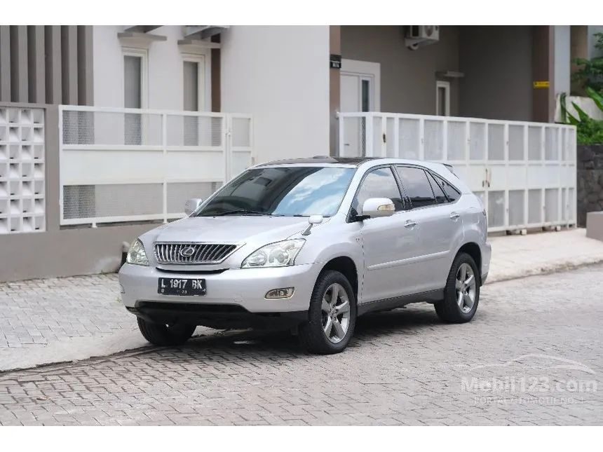 Jual Mobil Toyota Harrier 2009 240G 2.4 di Jawa Timur Automatic SUV Silver Rp 95.000.000