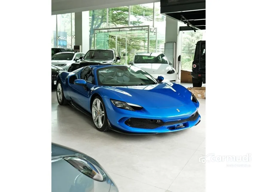 Jual Mobil Ferrari 296 GTS 2024 3.0 di DKI Jakarta Automatic Cabriolet Biru Rp 12.000.000.000