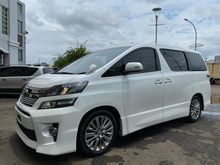 VELLFIRE Z GOLDEN EYE EDITION 2014 WHITE