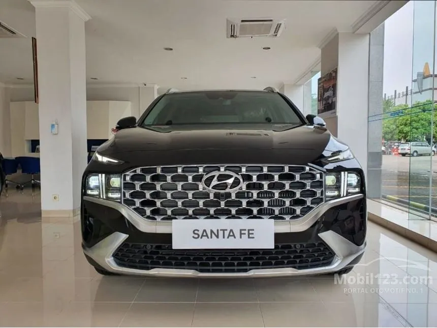 Jual Mobil Hyundai Santa Fe 2024 Signature 2.5 di DKI Jakarta Automatic SUV Hitam Rp 646.000.000