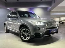 2016 BMW X3 2.0 xDrive20i Facelift SUV / Full Service Record / Push Start / Keyless Entry / Power Boots / True Year Made