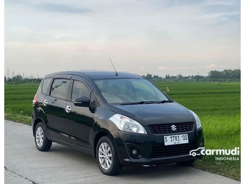 Jual Mobil Suzuki Ertiga 2012 GL 1.4 di Jawa Timur Manual MPV Hitam Rp 113.000.000
