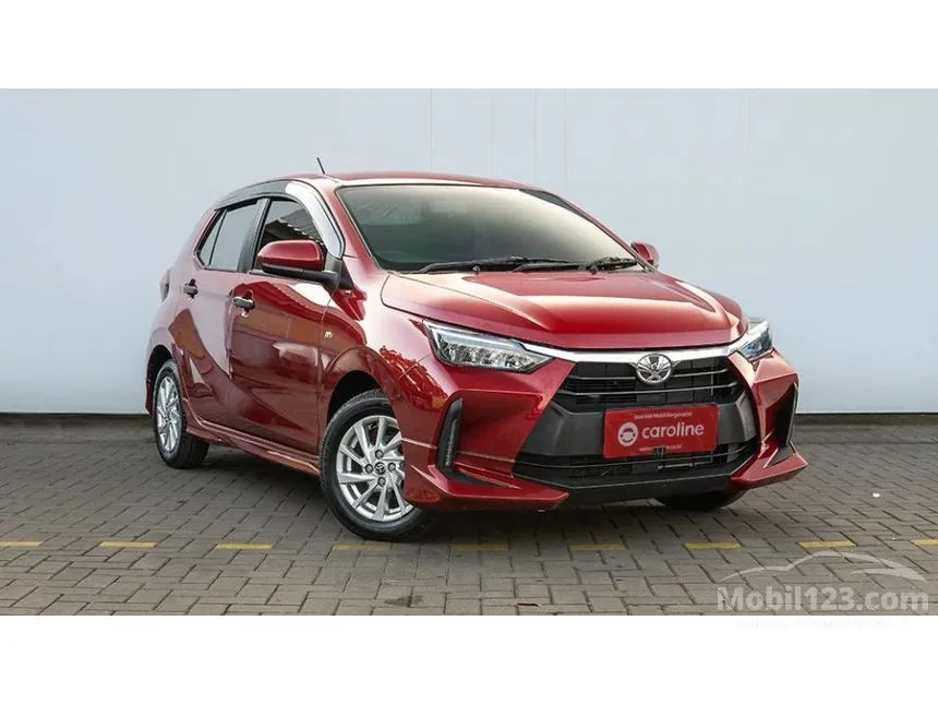 Jual Mobil Toyota Agya 2024 G 1.2 di Jawa Barat Manual Hatchback Merah Rp 144.000.000