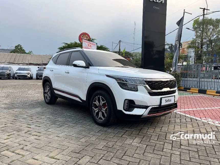 Jual Mobil KIA Seltos 2023 GT Line 1.4 di DKI Jakarta Automatic Wagon Putih Rp 375.000.000