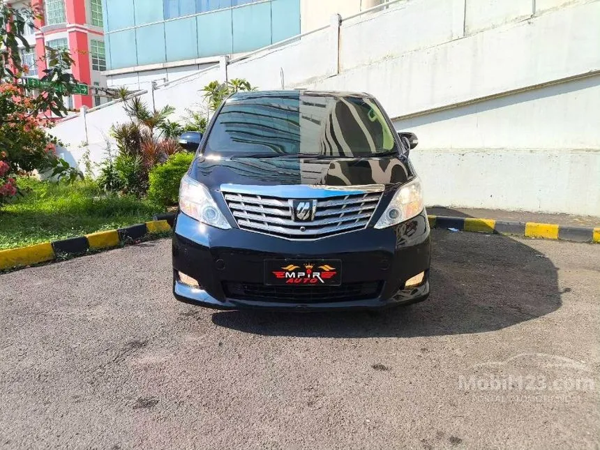 Jual Mobil Toyota Alphard 2010 S 2.4 di DKI Jakarta Automatic MPV Hitam Rp 238.000.000