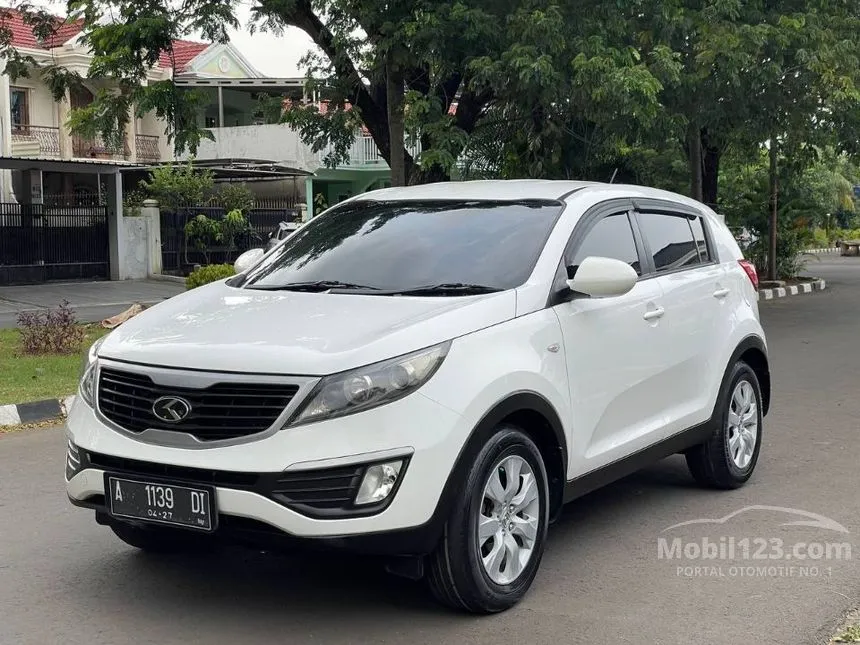 Jual Mobil KIA Sportage 2011 LX 2.0 di Banten Manual SUV Putih Rp 93.000.000
