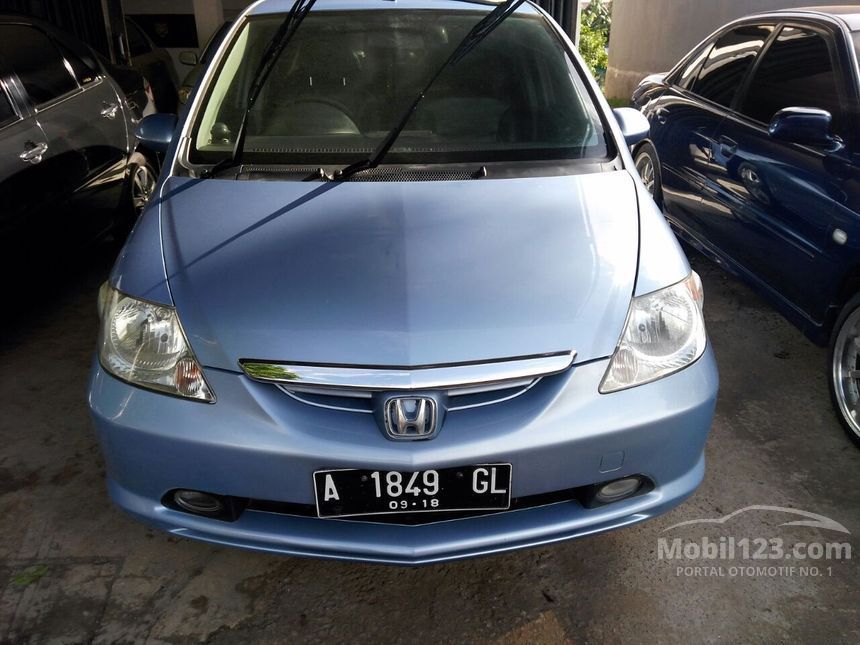 Jual Mobil Honda City 2003 i-DSI 1.5 di Banten Automatic Sedan Biru Rp 