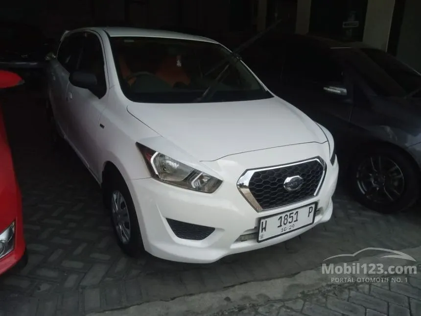 Jual Mobil Datsun GO+ 2014 T 1.2 di Jawa Timur Manual MPV Putih Rp 78.000.000