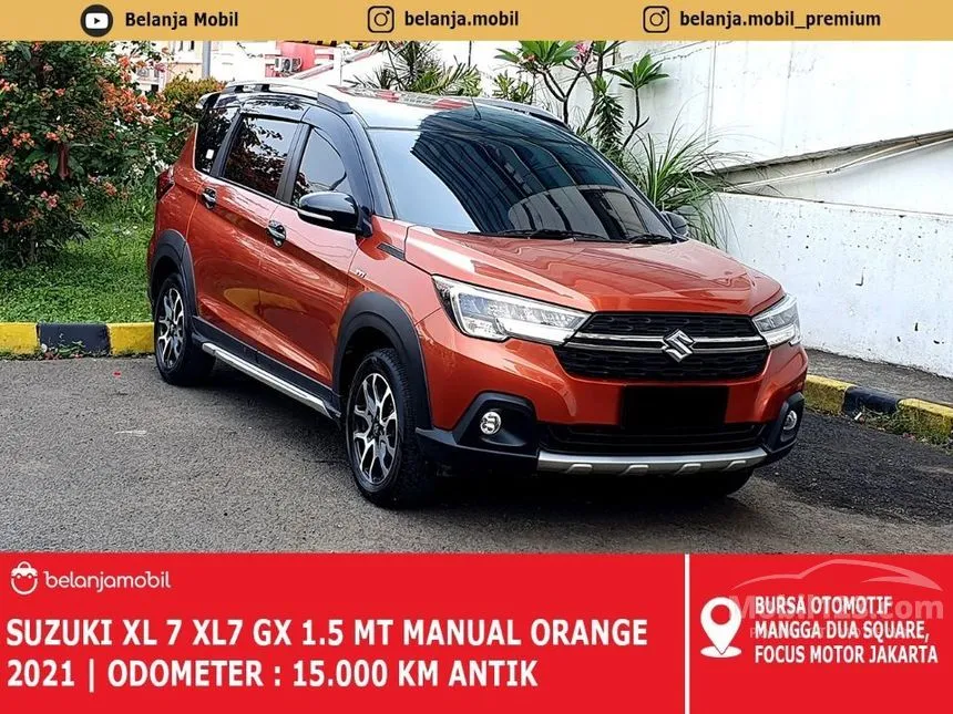 Jual Mobil Suzuki XL7 2021 Alpha 1.5 di DKI Jakarta Manual SUV Orange Rp 183.000.000