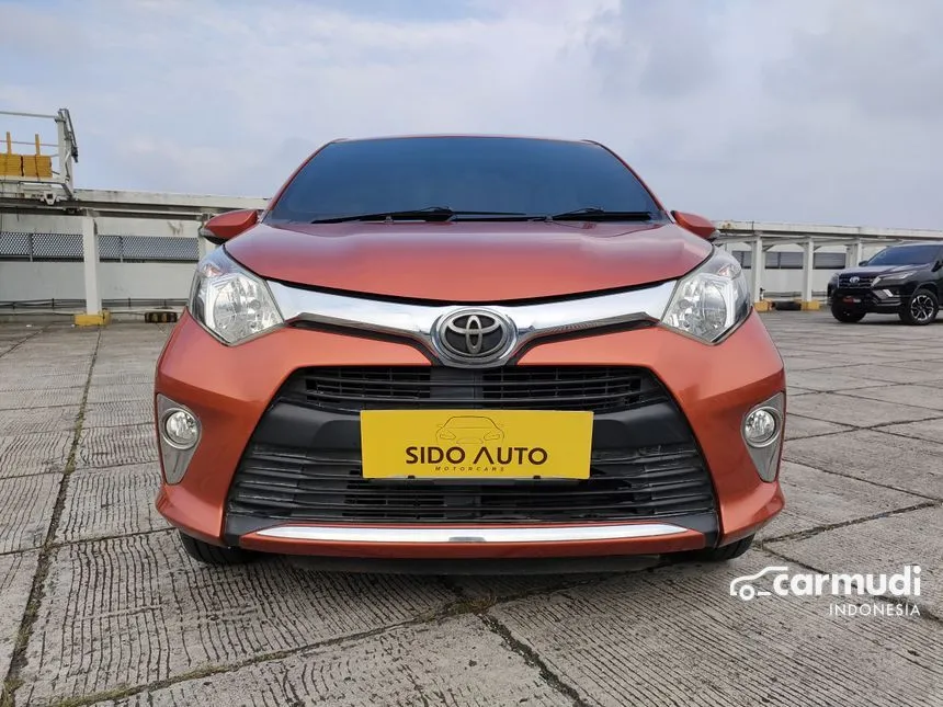 Jual Mobil Toyota Calya 2017 G 1.2 di DKI Jakarta Automatic MPV Orange Rp 100.000.000
