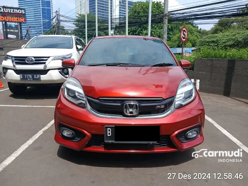 Jual Mobil Honda Brio 2016 RS 1.2 di DKI Jakarta Manual Hatchback Merah Rp 121.000.000