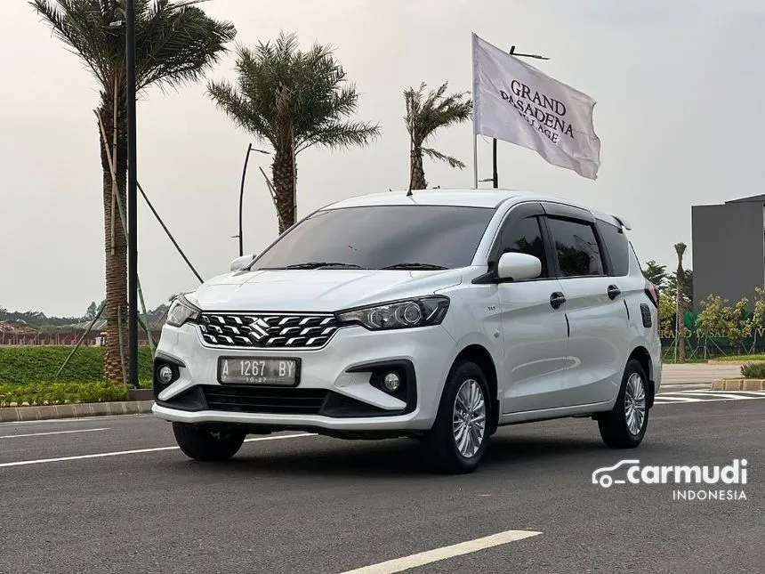 Jual Mobil Suzuki Ertiga 2022 GL 1.5 di Banten Automatic MPV Putih Rp 176.000.000