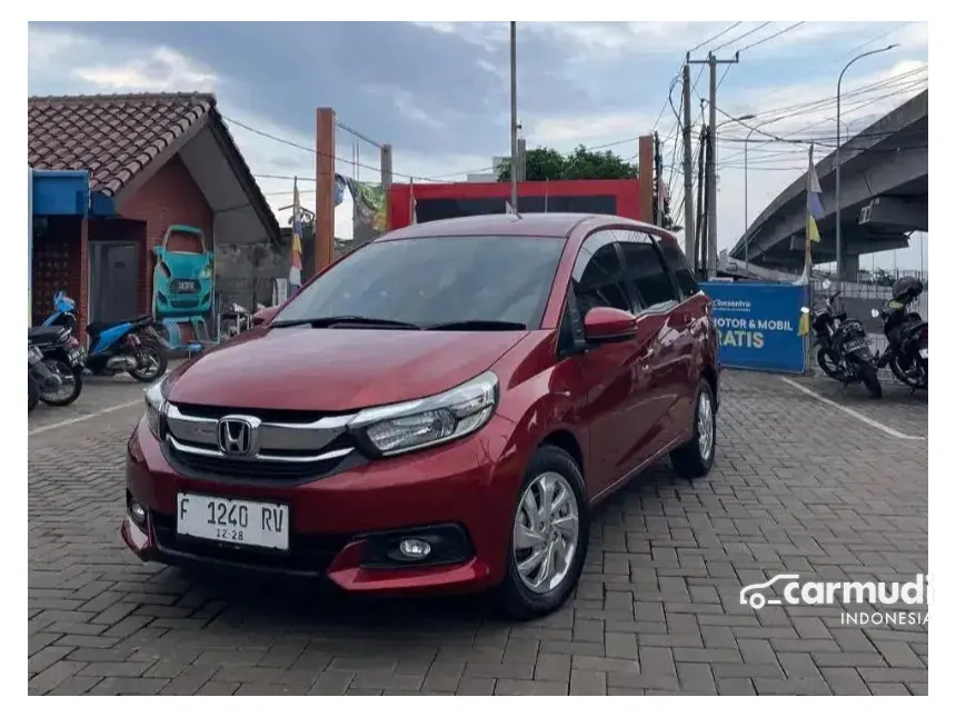 Jual Mobil Honda Mobilio 2018 E 1.5 di Jawa Barat Automatic MPV Merah Rp 164.000.000