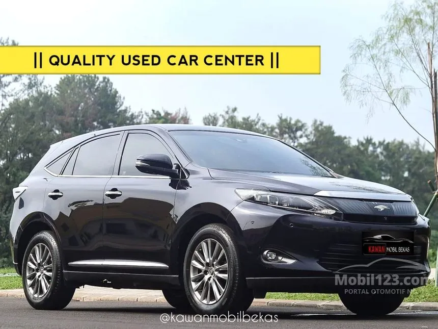 Jual Mobil Toyota Harrier 2014 2.0 di Banten Automatic SUV Hitam Rp 330.000.000