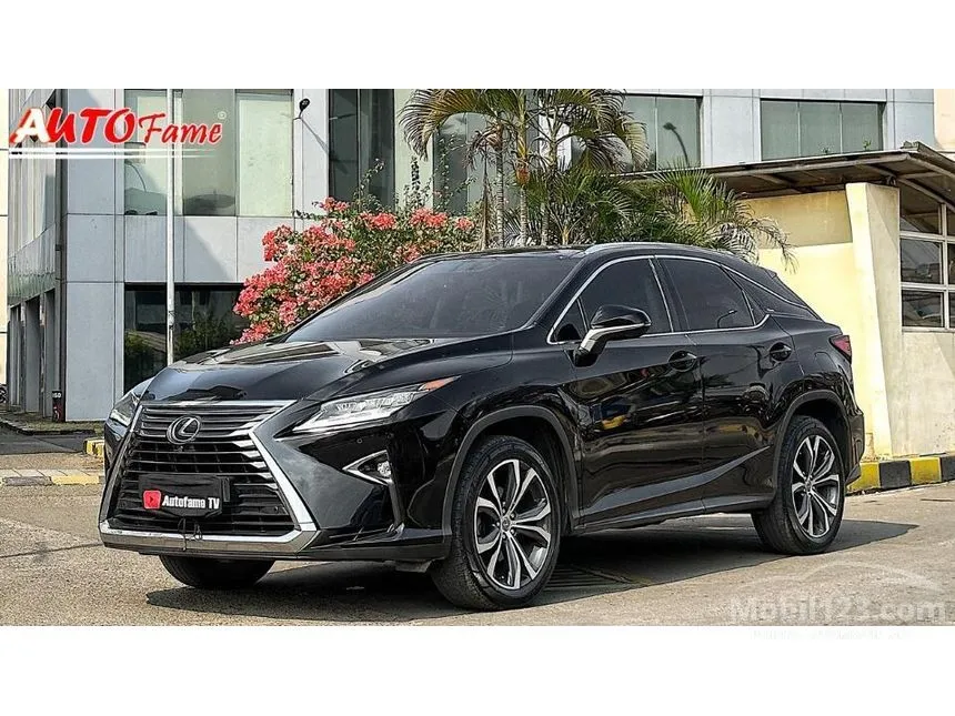 Jual Mobil Lexus RX200t 2016 Luxury 2.0 di DKI Jakarta Automatic SUV Hitam Rp 665.000.000