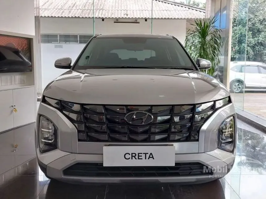 Jual Mobil Hyundai Creta 2024 Style 1.5 di DKI Jakarta Automatic Wagon Silver Rp 365.500.000