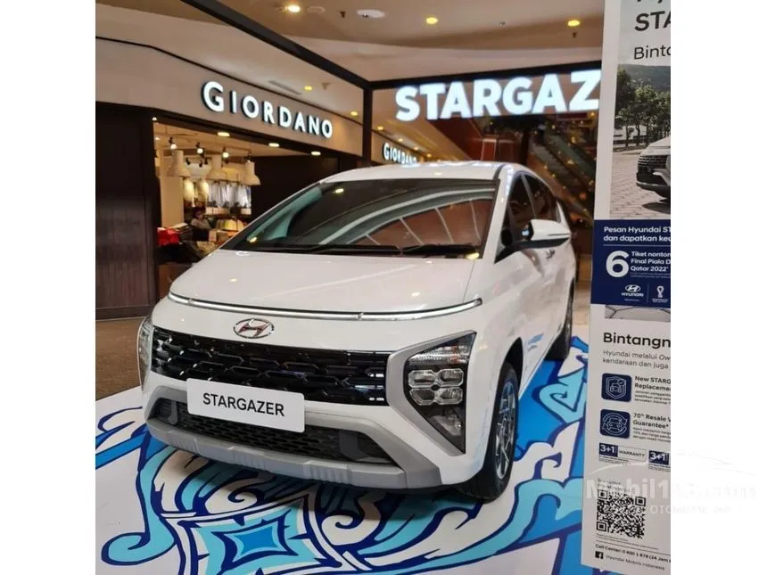 Jual Mobil Hyundai Stargazer 2024 Prime 1.5 di Banten Automatic Wagon Putih Rp 247.968.000
