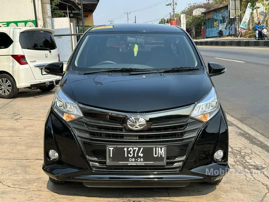 Jual Mobil Toyota Calya 2021 G 1.2 di Jawa Barat Manual MPV Hitam Rp 135.000.000
