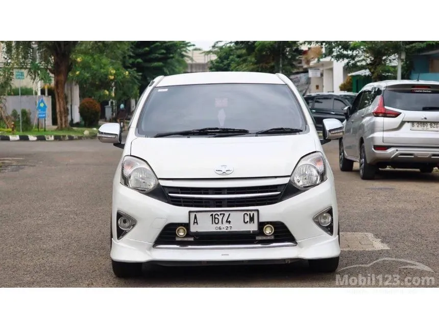 Jual Mobil Toyota Agya 2014 TRD Sportivo 1.0 di Banten Automatic Hatchback Putih Rp 92.000.000