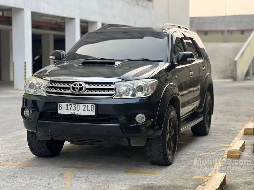 Jual Mobil Toyota Fortuner 2011 G Luxury 2.7 di DKI Jakarta Automatic SUV Hitam Rp 169.000.000