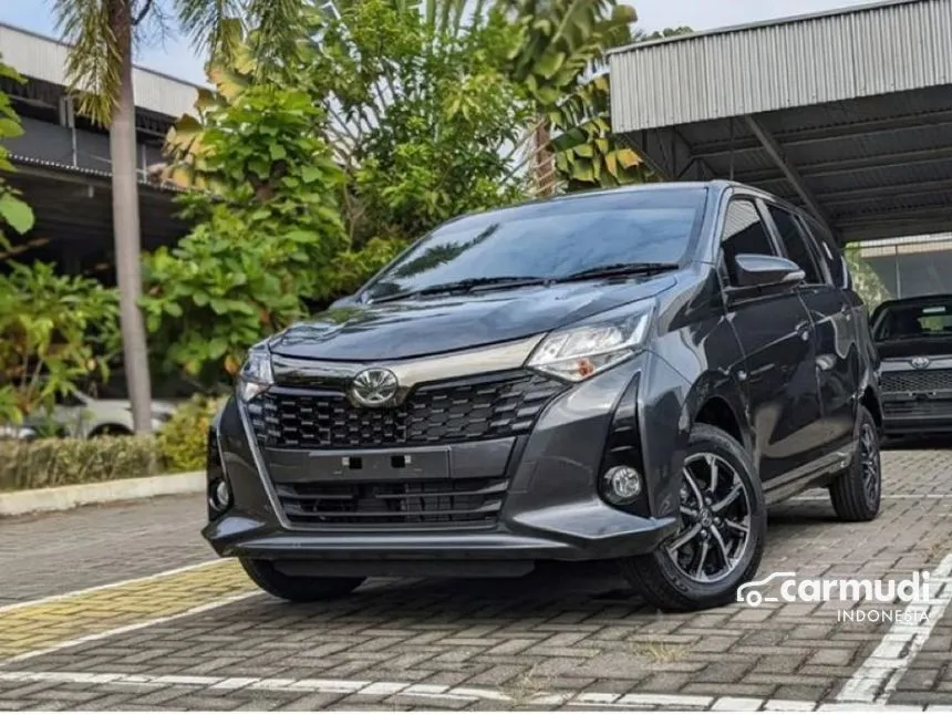 Jual Mobil Toyota Calya 2024 G 1.2 di Jawa Barat Manual MPV Abu