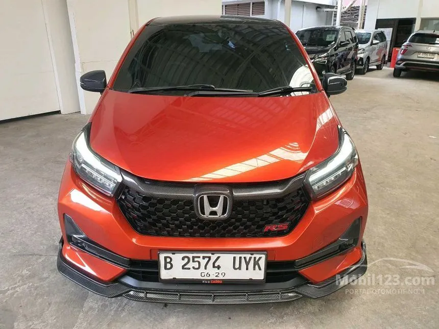 Jual Mobil Honda Brio 2023 RS 1.2 di Banten Manual Hatchback Orange Rp 176.000.000