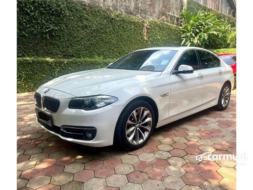 Jual Mobil BMW 520i 2015 Modern 2.0 di DKI Jakarta Automatic Sedan Putih Rp 365.000.000