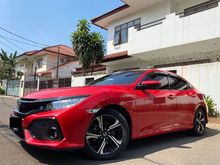 2018 Honda Civic 1.5 E Hatchback HONDA CIVIC 1.5 E CVT TURBO HATCBACK 2018 REG 2019 RED MURAH
