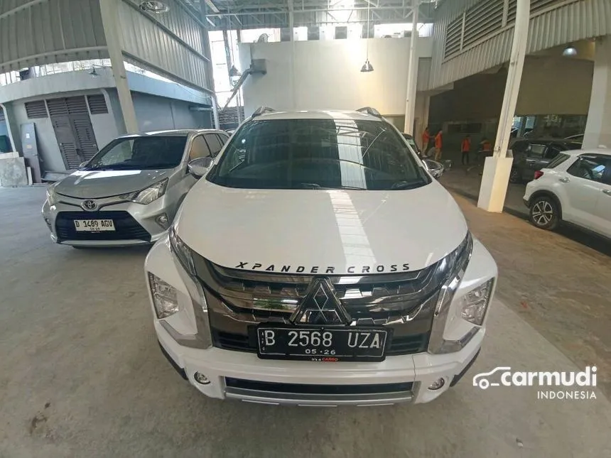 Jual Mobil Mitsubishi Xpander 2021 CROSS 1.5 di Jawa Barat Automatic Wagon Putih Rp 240.000.000