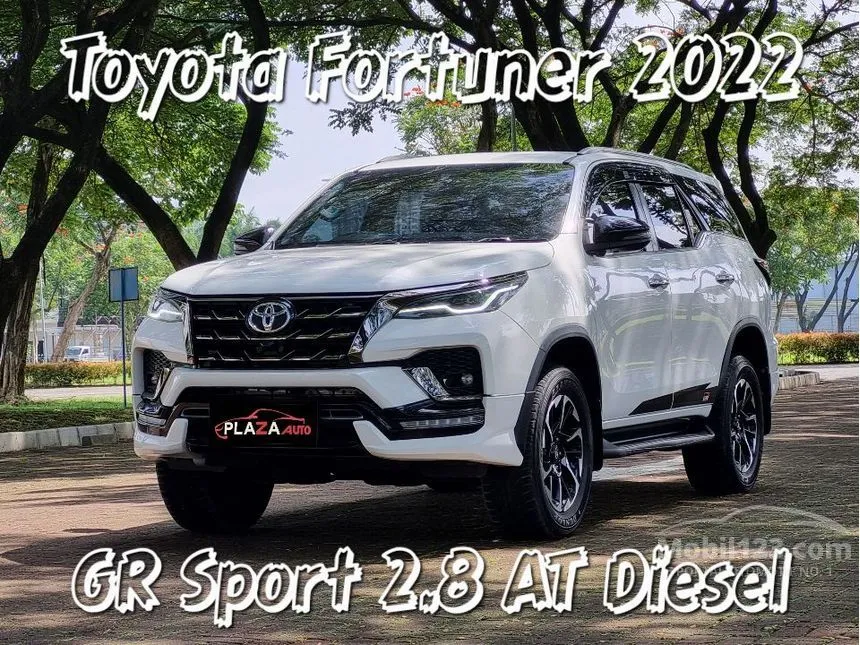 Jual Mobil Toyota Fortuner 2022 GR Sport 4X2 2.8 di Banten Automatic SUV Putih Rp 430.000.000