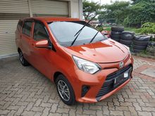 Calya E MT Manual Orange Murah KM low Cash 93 juta